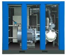 0,4 compresseurs d'air exempts d'huile de vis de MPA, compresseur d'air industriel de machine d'air