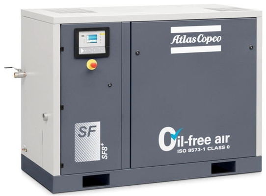 les pompes à vide sèches de 69dB VSD, l'eau 18KW ont injecté l'atlas Copco AQ 18 de compresseur