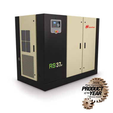 Compresseurs à vis rotatifs inondés d'huile de la série R de nouvelle génération de 30 à 37 kW avec système d'air intégré