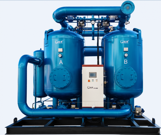 0 dessiccateurs régénérateurs 0 d'adsorption de la chaleur de compression de consommation de gaz