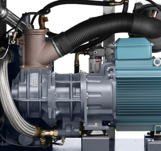 Série de Copco GA d'atlas de GA 75 60Hz 75kW avec le système futé 0 de serrure d'admission de SIL