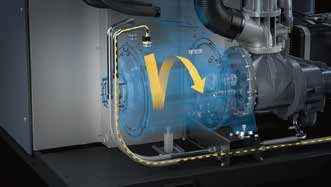 62.2m3/min Huile-a injecté le compresseur d'air de vis a fixé le lecteur GA90+~GA315+ 3