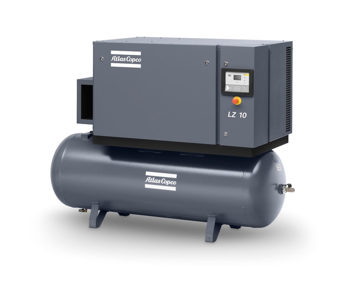Compresseur d'air exempt d'huile de vis de Copco d'atlas avec la tension de la meilleure qualité 1 du piston 230V 400V de LZ